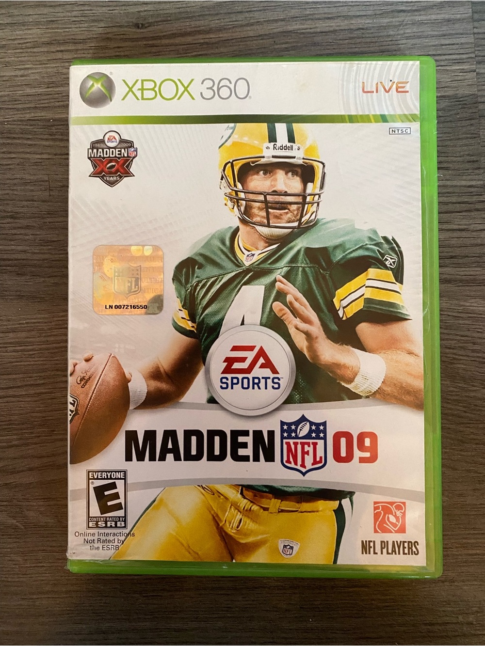 Microsoft Xbox 360 Madden NFL 09 - Green and Yellow